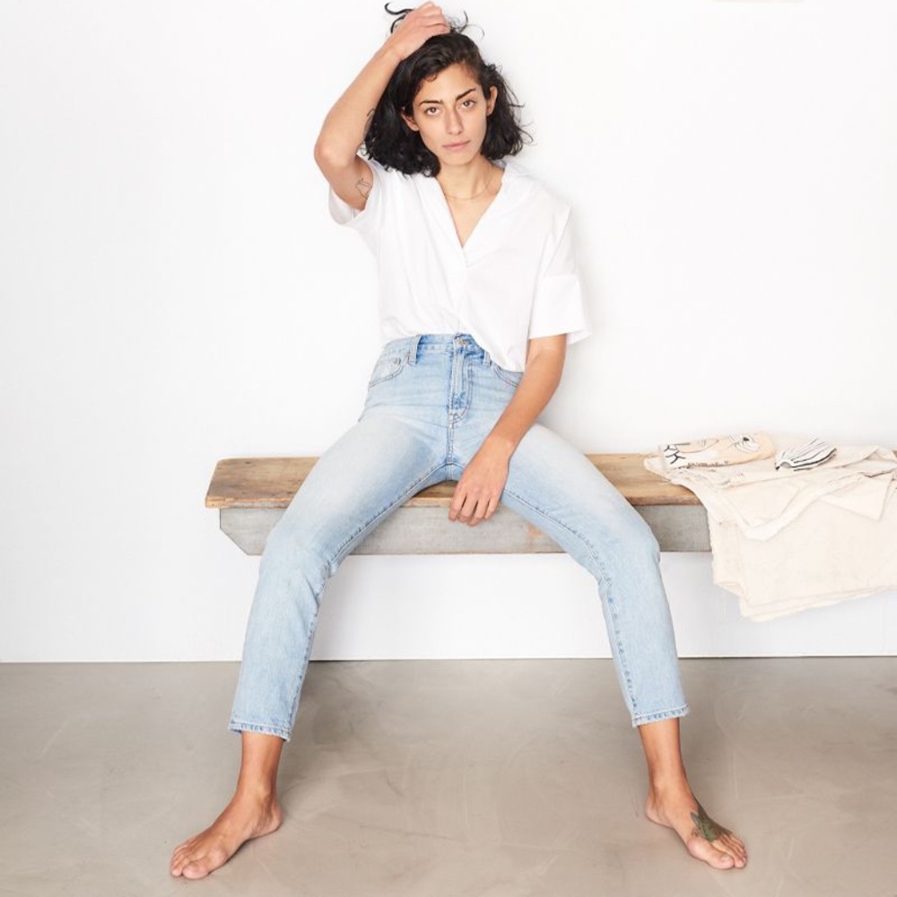 Madewell Perfect Summer Jean in Fitzgerald Wash